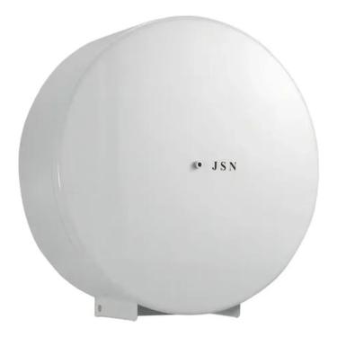 Imagem de Dispenser Suporte Papel Higiênico Rolão 600-800 Metros Epóxi para Banheiro e Lavabo Hig...