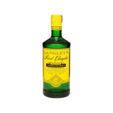 Imagem de Gin Langleys London Dry Seco First Chapter - 700ml, London Dry, 700ml
