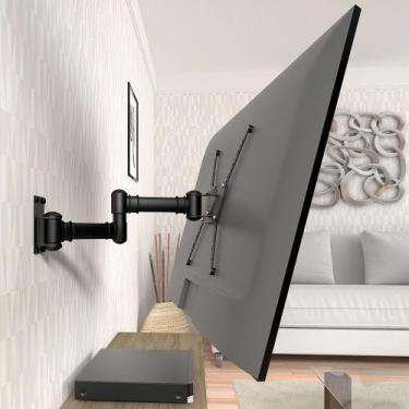 Imagem de Suporte multivisão stpa50 articulado com inclinação para tv de 19 a 56