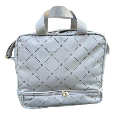 Imagem de Bolsa Maternidade Lancheira Estampada Mamãe Bebê Alyaht - - Bolsaria A