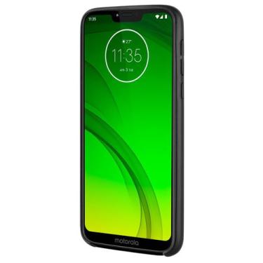 Imagem de Capa para Moto G9 Power Skin protetora - Preta - Muvit Advance