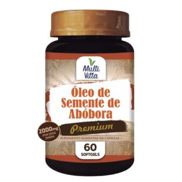 Imagem de Óleo Semente de Abóbora 2000mg com 60 cápsulas Multivitta