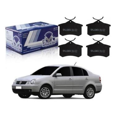 Imagem de Pastilha Freio Traseiro Polo Sedan 1.6 2.0 2003 A 2006 - SYL