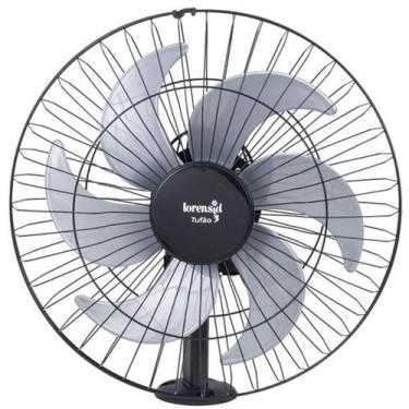 Imagem de Ventilador De Parede Loren Sid Tufão 50cm Preto Bivolt, Bivolt