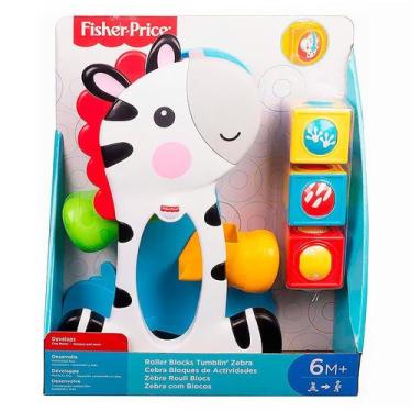 Imagem de Blocos de Encaixe Divertido Zebra Fisher-Price CGN63 - Mattel