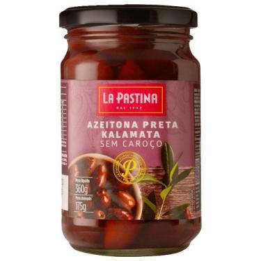 Imagem de Azeitona Preta sem Caroço La Pastina 175g