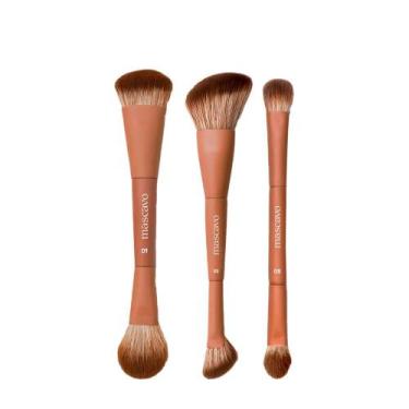 Imagem de Kit Mascavo Pro Series Pincel de Maquiagem 01 + 02 + Pincel 05
