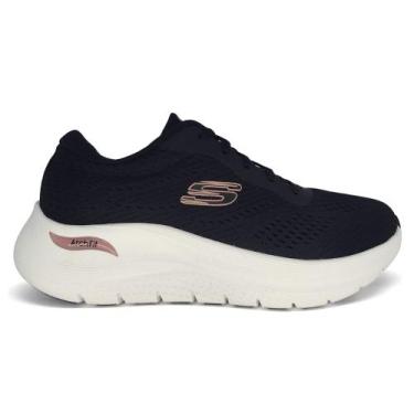 Imagem de Tênis Skechers Feminino Caminhada Arch Fit 2.0 150051, Preto, 38