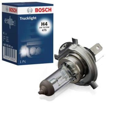 Imagem de Lâmpada Bosch H4 Trucklight 24V Halógena 70/75W