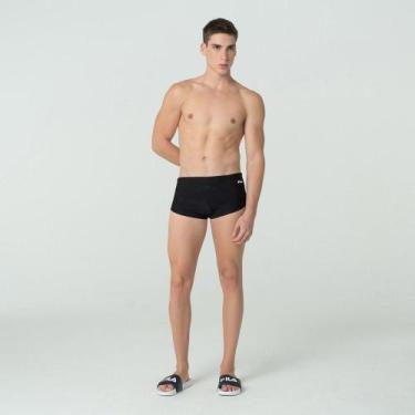 Imagem de Sunga Masculina Fila Basic Larga, Preto, M