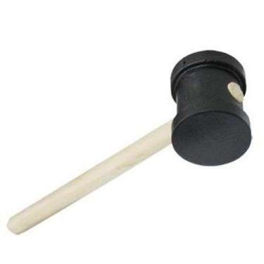 Imagem de Martelo borracheiro preto thompson - 80mm - GERAL