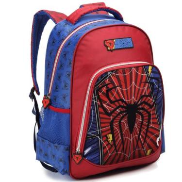 Imagem de Mochila Escolar Masculina Spider - DENLEX 1373
