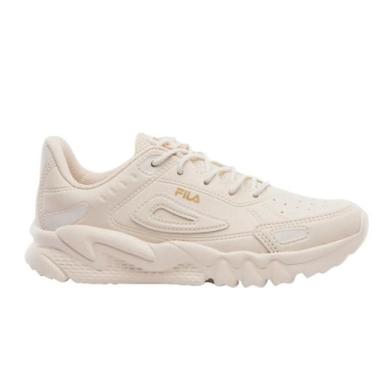 Imagem de Tenis Infantil Menina Fila 1318033 Venture Tracer, Bege, Dourado, 35
