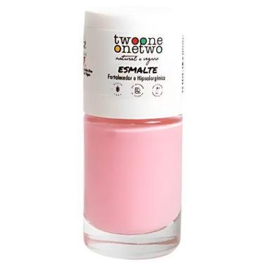 Imagem de Esmalte Natural Fortalecedor e Hipoalergênico Argan Cor Light Rose Two