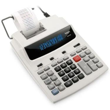 Imagem de Calculadora Eletronica de Mesa 12 Dígitos com Bobina Visor Fluorescent