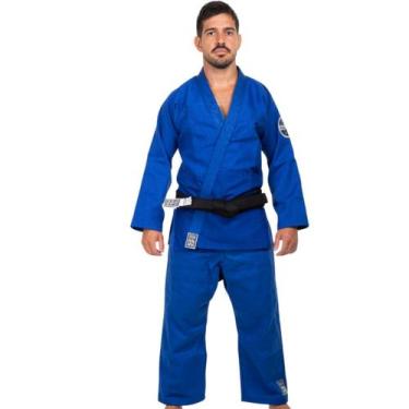 Imagem de Kimono Haganah Judô Tradicional Royal, A0, Azul royal