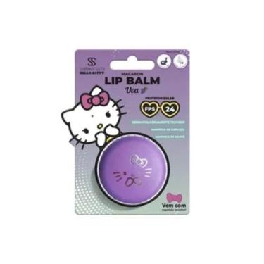 Imagem de Lip Balm Macaron Sabrina Sato Hello Kitty Uva FPS 24 8g