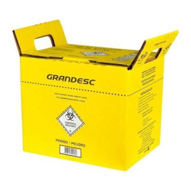 Imagem de Coletor para Material Perfurocortante Descarpack - 13 Litros
