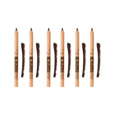 Imagem de Avon Kit 6 Lápis Delineador Olhos Color Trend Marrom 1,1g