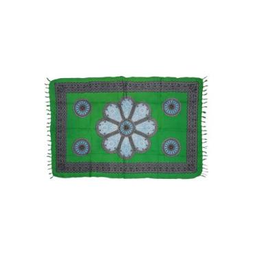 Imagem de Canga de praia Mandala em viscose - Corpo Dourado Moda Praia, Mandala 