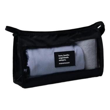 Imagem de Necessarie envelope 26x15 cm preta - Paramount