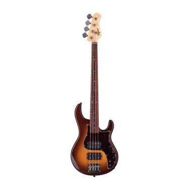 Imagem de Contra Baixo Tagima Fusion 4C 4 H2 HB Honey Burst LG/TT
