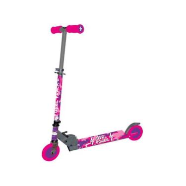 Imagem de Patinete 2 Rodas Girl Power Multikids, Rosa, s/n