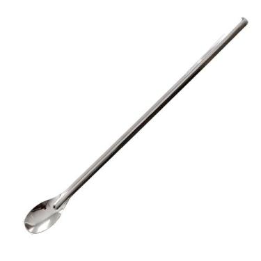Imagem de Colher Bailarina Longa Inox 30cm Bar Drink Suco Mexer Jarra Coquetel C