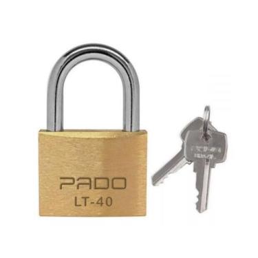 Imagem de Cadeado De Latão Pado Lt 40mm 2 Chaves Não Enferruja