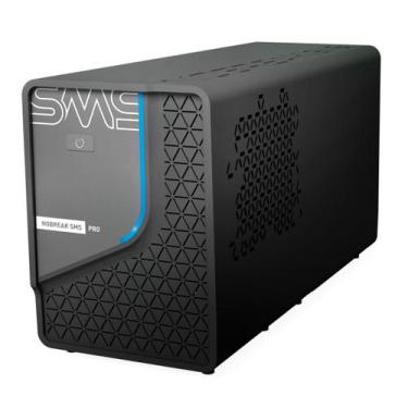 Imagem de No-Break 700VA SMS Pro - Entrada e Saída Bivolt - 6 Tomadas - Gerencia
