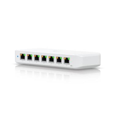Imagem de Switch 7 Portas Ubiquiti UniFi - 7 Portas Gigabit - Porta RJ45 PoE+ 42