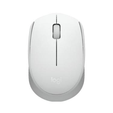 Imagem de Mouse Sem Fio Logitech M170, Wireless, Branco - 910-006864