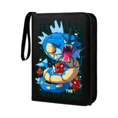 Imagem de Fichário Com Zíper Charizard Pokémon Para 400 Cartas De Jogo, Protetor