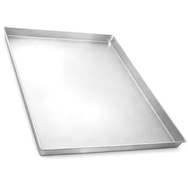 Imagem de Assadeira 58X70 3,5Cm Pao Doce Lisa Moldado Aluminio 0,6Mm - Imeca