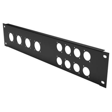 Imagem de Painel Rack 2u 8 Xlr Universal Wireconex