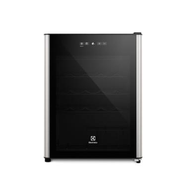 Imagem de Adega Climatizada Electrolux WSF24 24 Garrafas uma Porta Preto 24L 60W 110V