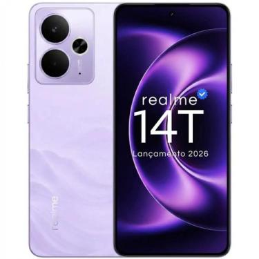 Imagem de Smartphone Realme 14T 256GB 5G Câmera 50MP Tela AMOLED 120Hz Bateria 6