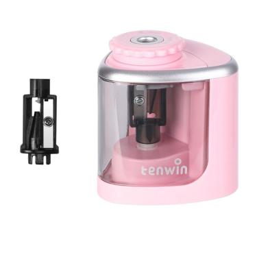 Imagem de Apontador Automático OEM Mesa 6-8MM para Lapis Estudantes Escritorio Eficiente Duravel Kit 2 Unidades Rosa