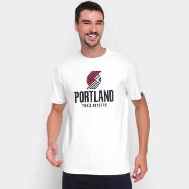 Imagem de Camiseta NBA Portland Trail Blazers New Era Logo Masculina-Masculino