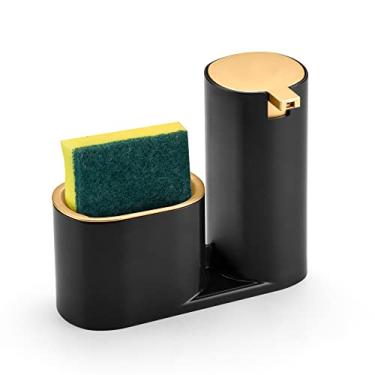 Imagem de Dispenser de Detergente com Espaço para Bucha Arthi | Prático e Funcional | Design Inteligente | Armazenamento Organizado | Fácil de Usar | Plástico Resistente | Cozinha Mais Eficiente