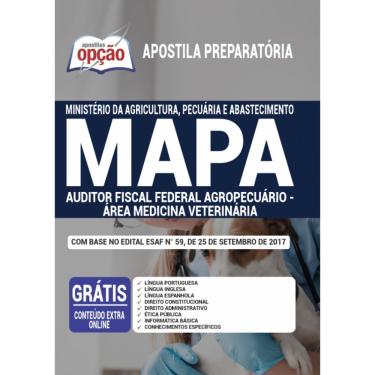 Imagem de Apostila mapa 2021 Auditor Fiscal Federal Agropecuário Vet