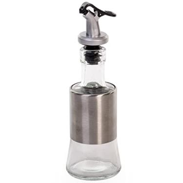 Imagem de Porta Azeite e Vinagre com Bico Dosador Garrafa Vidro e Inox