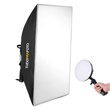 Imagem de Kit Iluminador de LED SHLED-004 Bivolt, Softbox 50x70 e Tripé