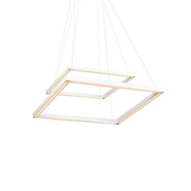 Imagem de Lustre Pendente Newline Fit Led 746 Bivolt Branco 4000K Luz Neutra
