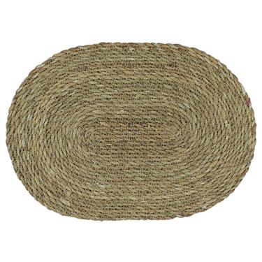 Imagem de Descanso De Panela Terra Oval Em Fibra Natural L35xp25cm