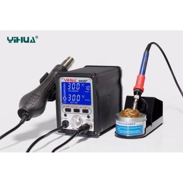 Imagem de Estação de Retrabalho com visor LCD 2 em 1 YIHUA 995D+