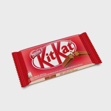 Imagem de Chocolate Nestlé Kit Kat 4F Leite 41,5g - Embalagem com 24 Unidades