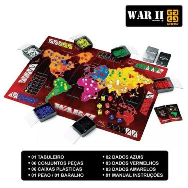 Jogo De Tabuleiro Estratégico War Edição