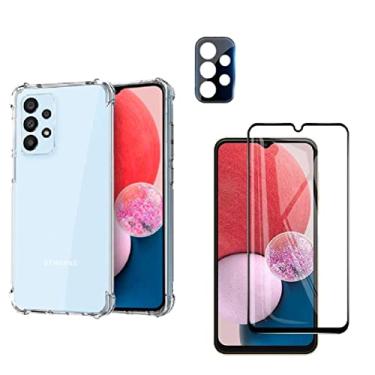 Imagem de Capa Anti Impacto + Película 9D + câmera Para Samsung Galaxy A13 4G - Phone Palace