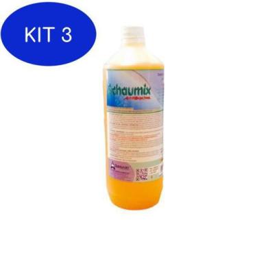 Imagem de Kit 3 Schaumix -Sabonete Bactericida Antiseptico Quimiart 1L